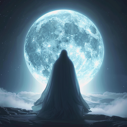 Mystic Moon Guardian - Diamantmålning