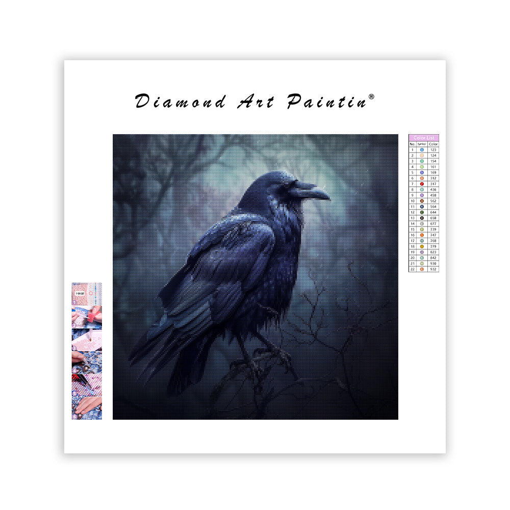 Mystisk korpsymbol - Diamantmålning