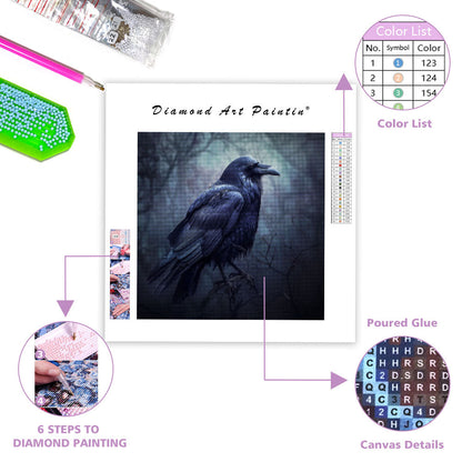 Mystisk korpsymbol - Diamantmålning