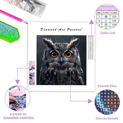 Owl Gnist - Diamantmålning