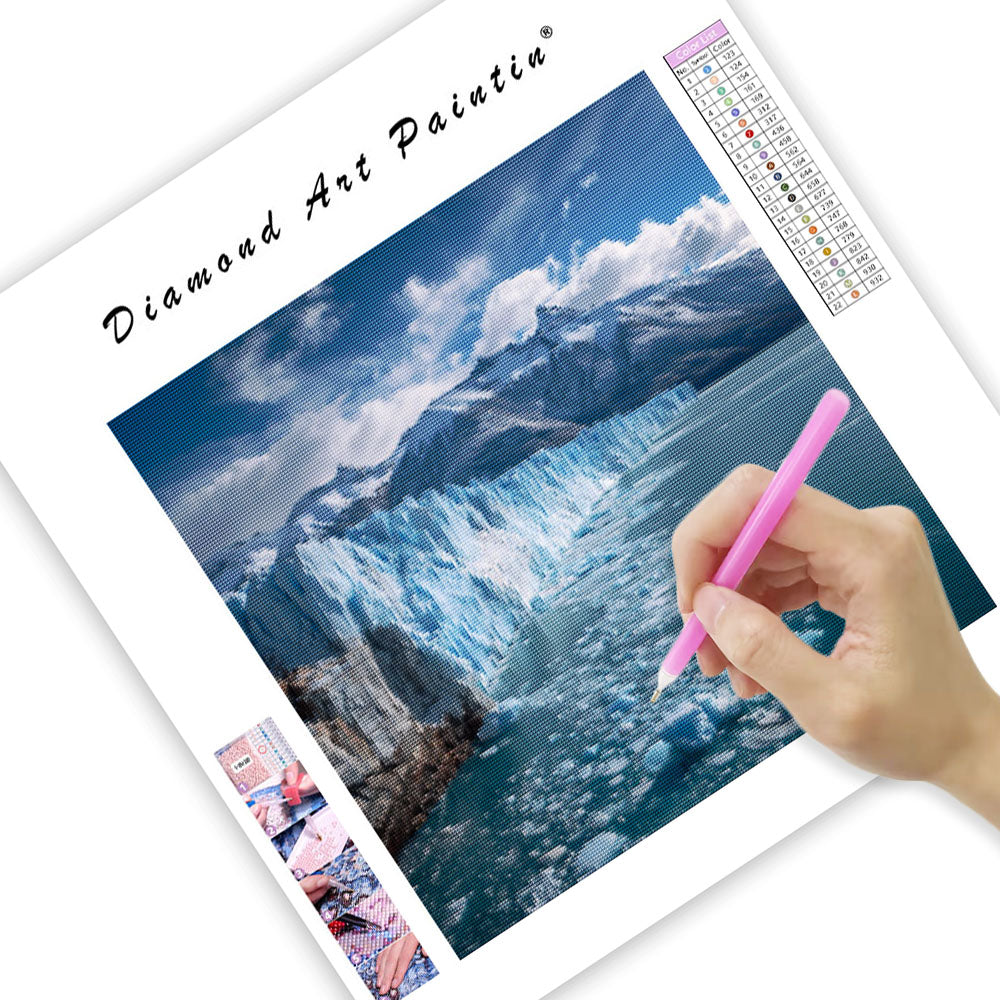Perito Moreno Glaciärblå - Diamantmålning