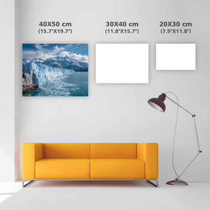 Perito Moreno Glaciärblå - Diamantmålning