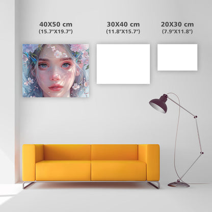 Kronbladsdagdröm - Diamantmålning