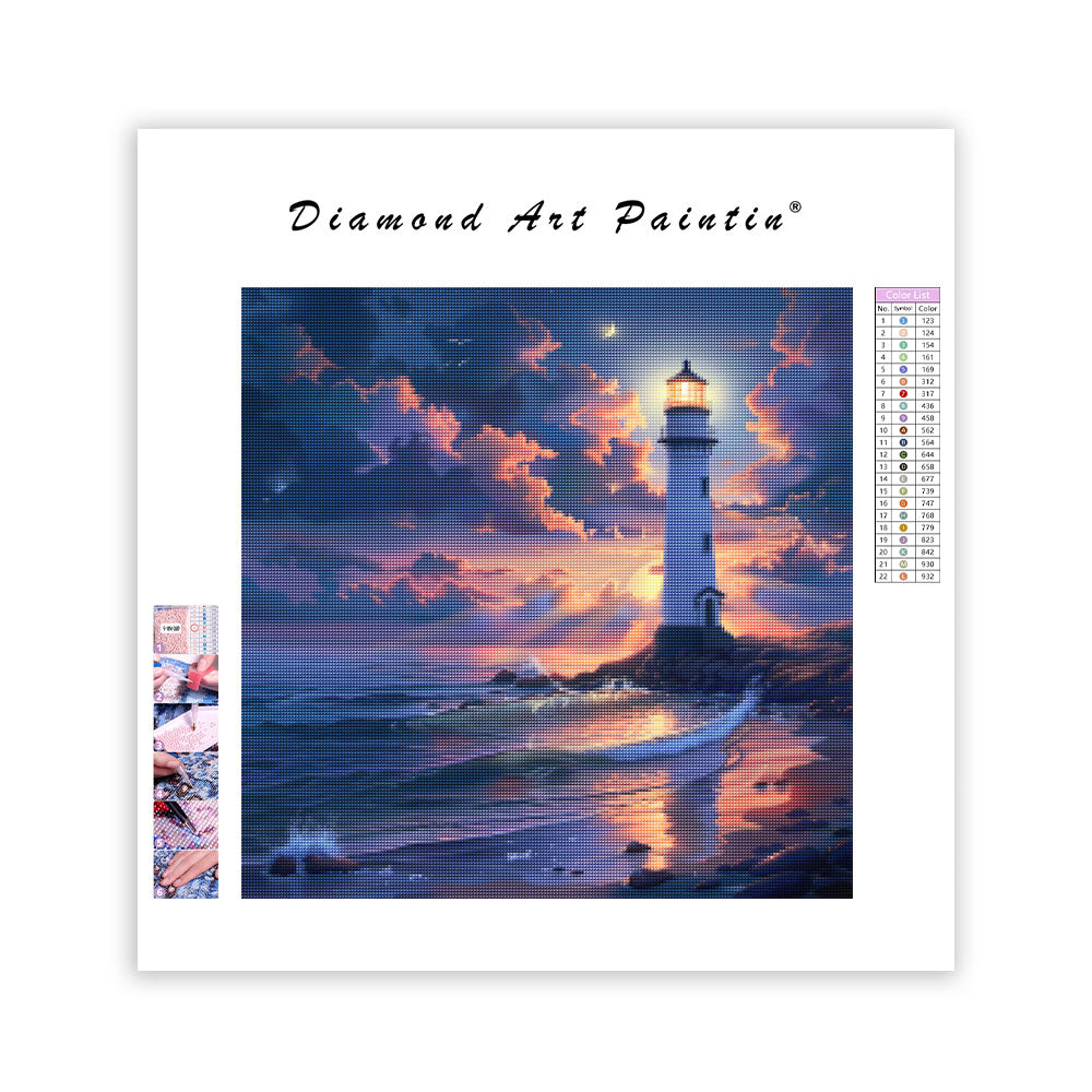 Tyst fyrglöd - Diamantmålning