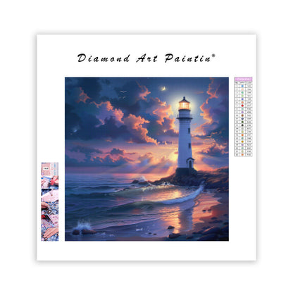 Tyst fyrglöd - Diamantmålning