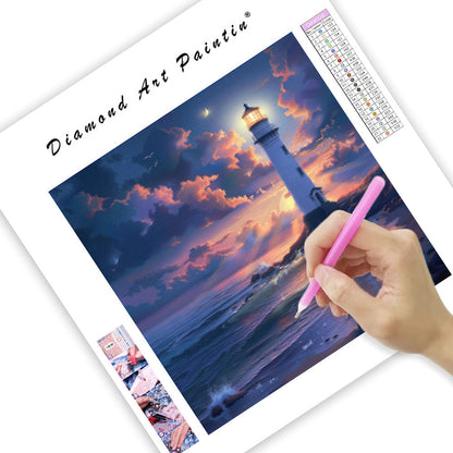 Tyst fyrglöd - Diamantmålning