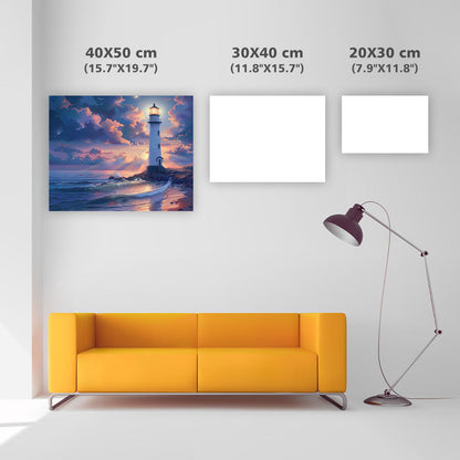 Tyst fyrglöd - Diamantmålning