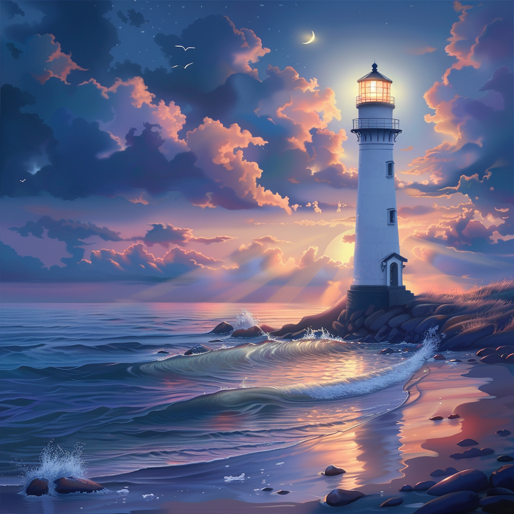 Tyst fyrglöd - Diamantmålning