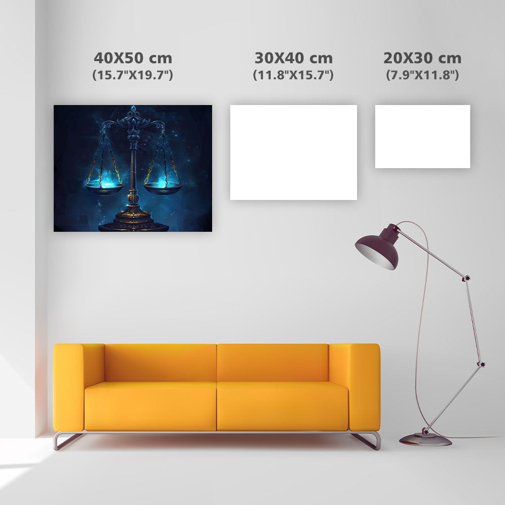 Helig balansvåg - Diamantmålning