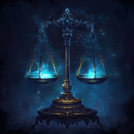 Helig balansvåg - Diamantmålning