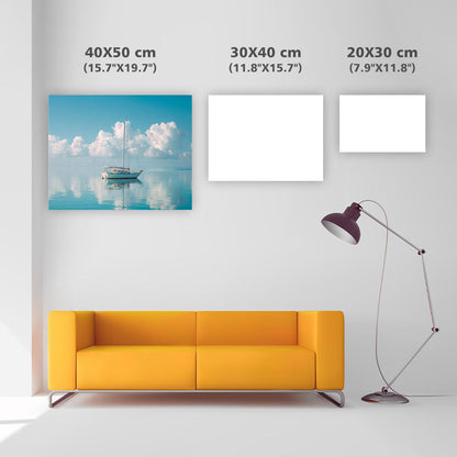 Segling i lugn och ro - Diamantmålning