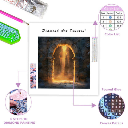 Spirit Gate Arch - Diamantmålning