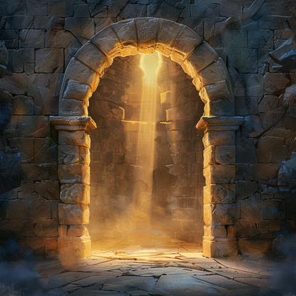 Spirit Gate Arch - Diamantmålning