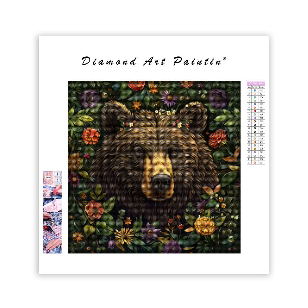 Skogens ande - Diamantmålning