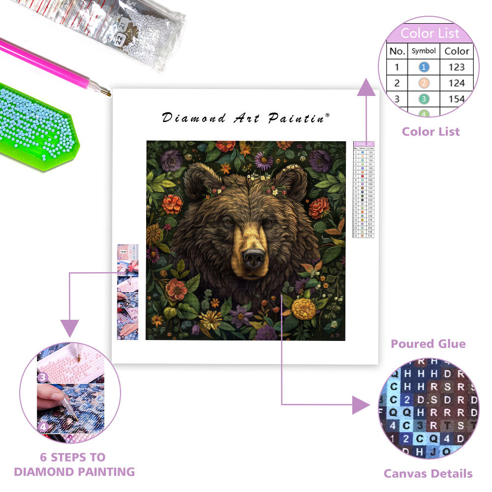 Skogens ande - Diamantmålning