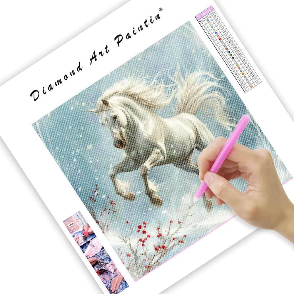 Vinterns nådshäst - diamantmålning