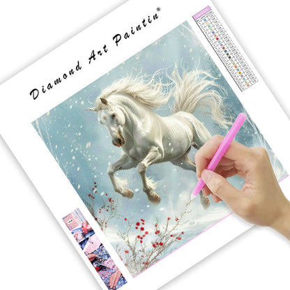 Vinterns nådshäst - diamantmålning