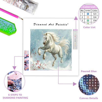 Vinterns nådshäst - diamantmålning