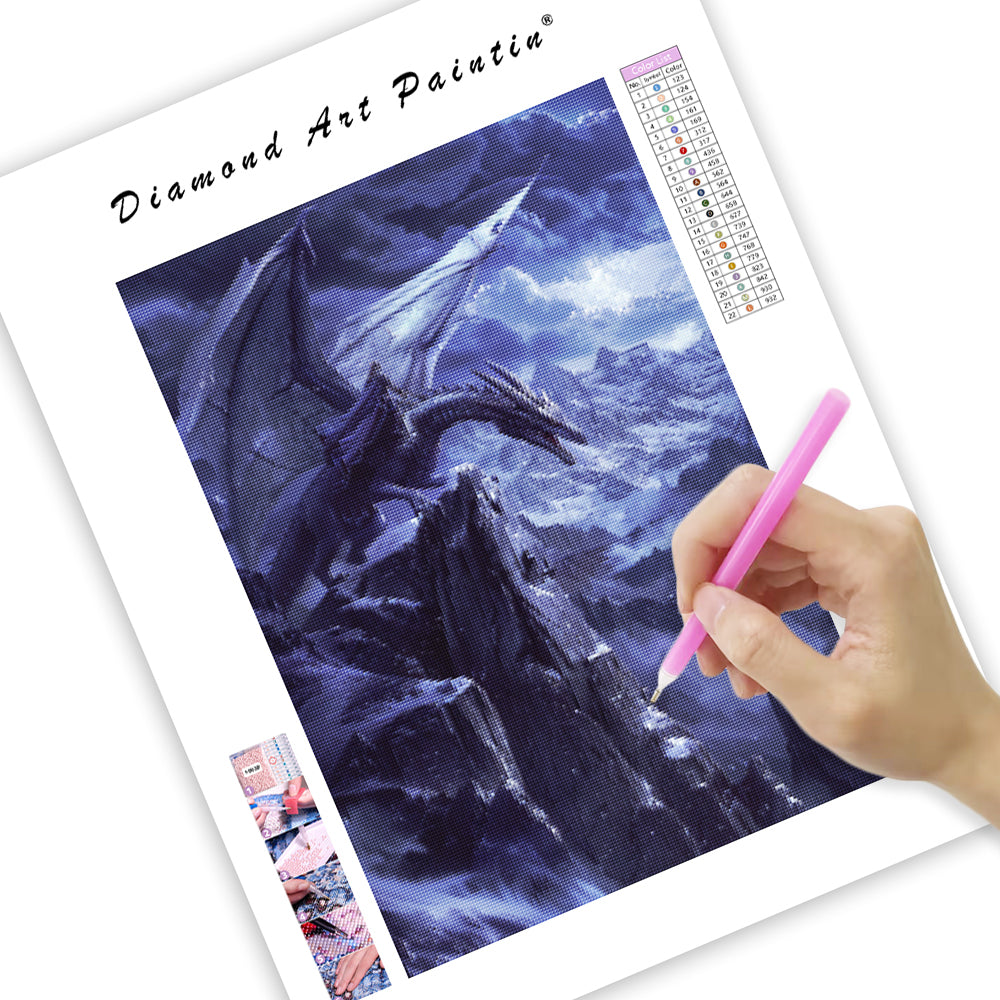 Silverryttare – Diamantmålning