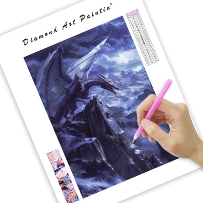 Silverryttare – Diamantmålning