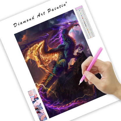 Stormwyvern – Diamantmålning