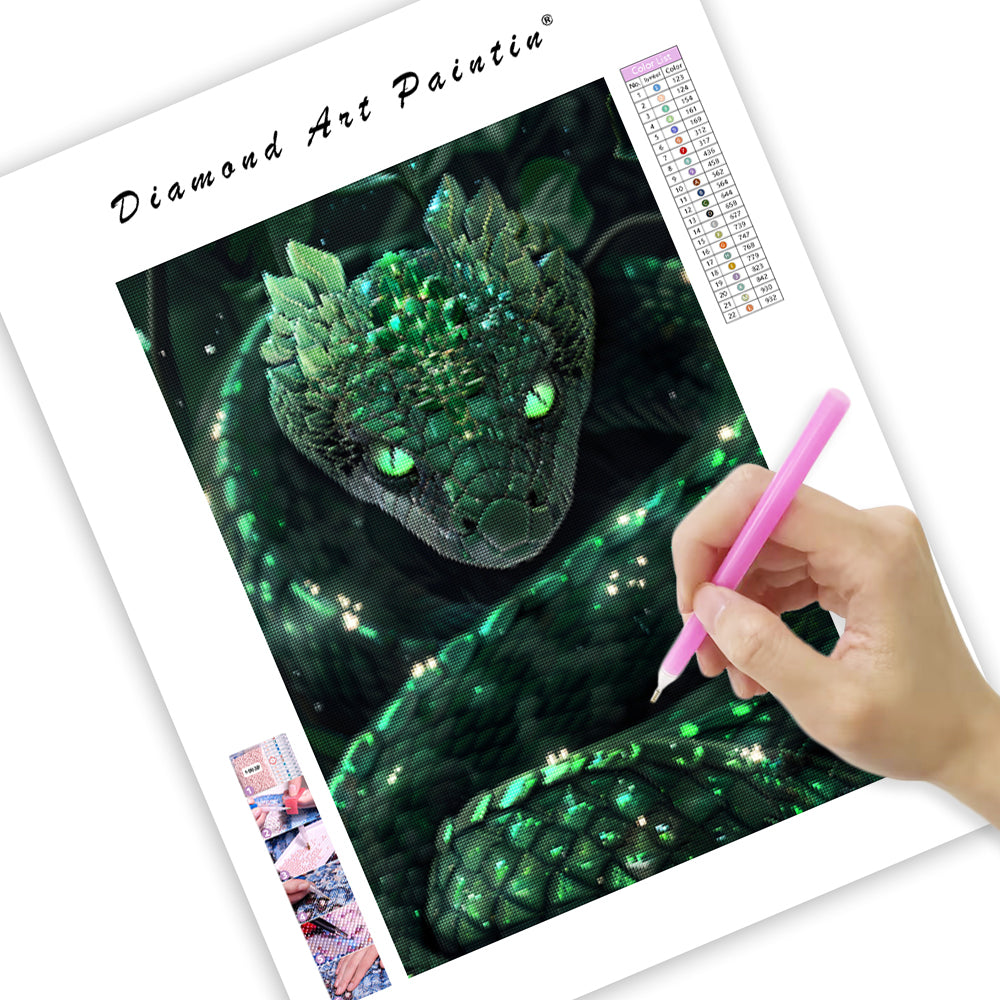 Giftdrottningen – Diamantmålning