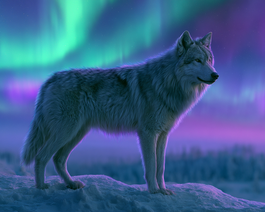 Norrskensvarg – Diamantmålning