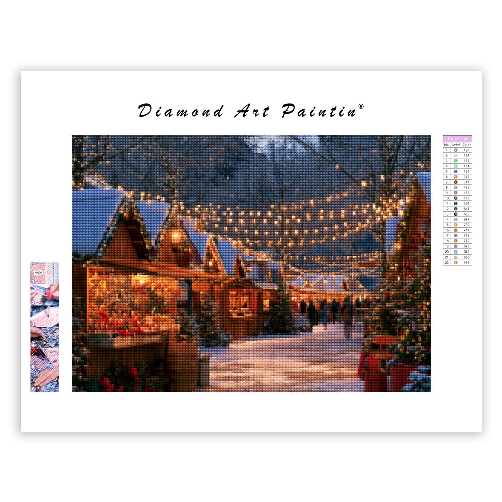 Julmarknad - DiamantmåLning