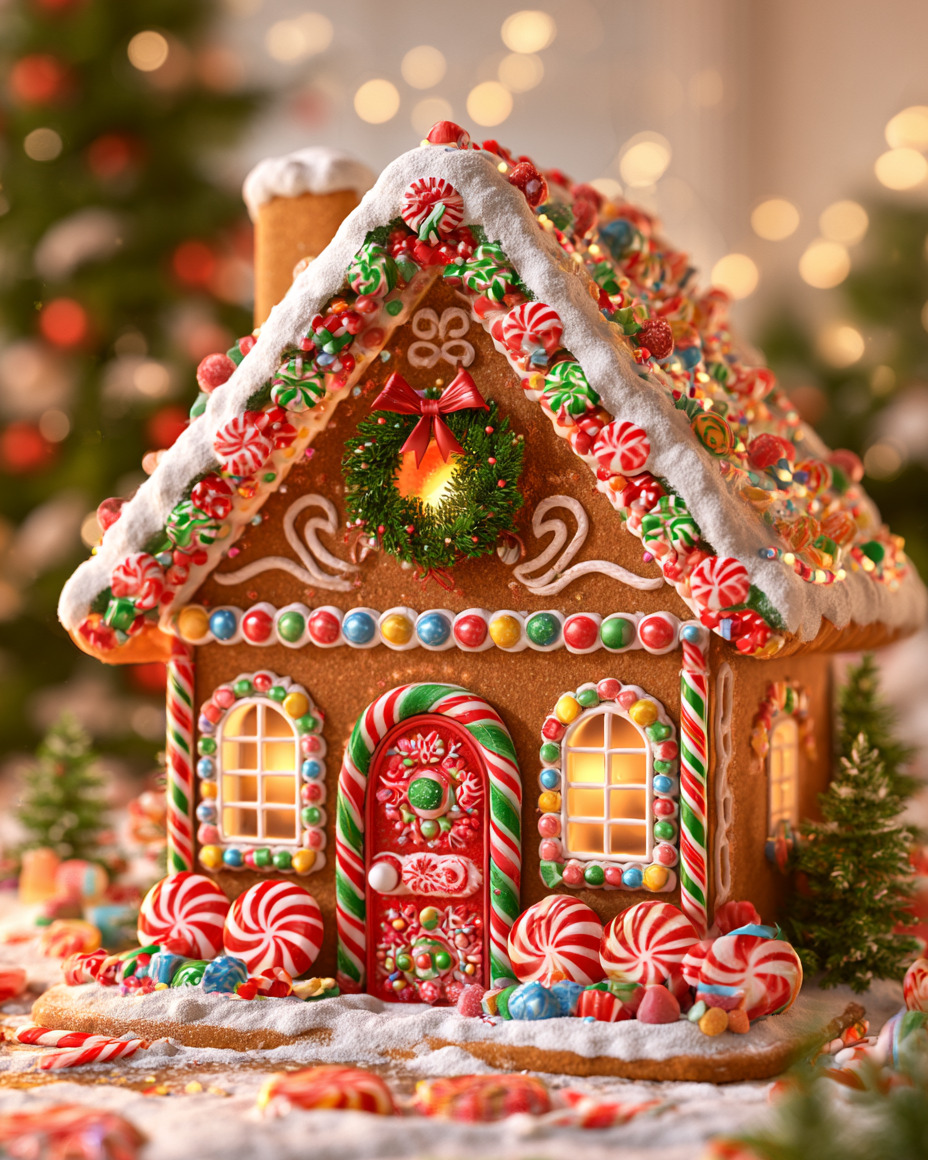 Pepparkakshus - DiamantmåLning