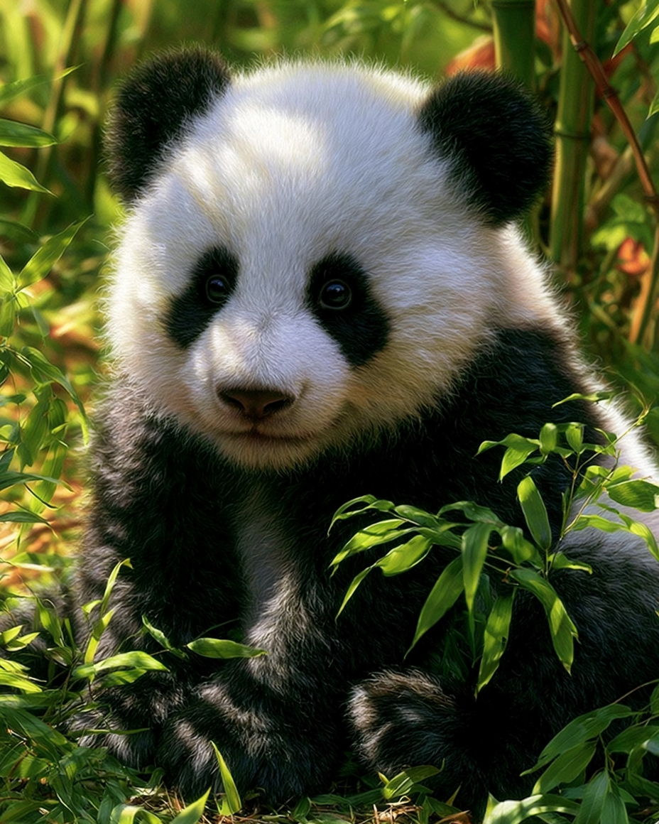 Pandaskog - DiamantmåLning