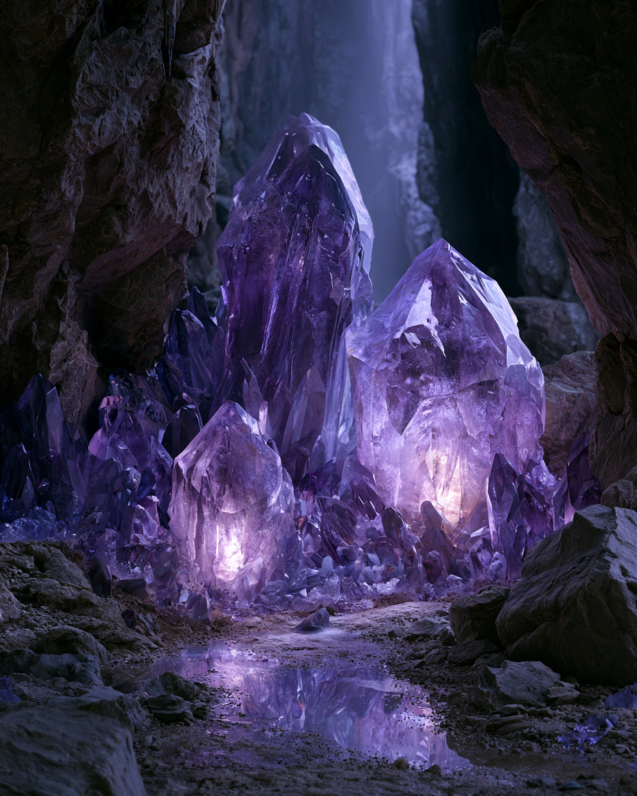 Kristallgrotta - Diamantmålning
