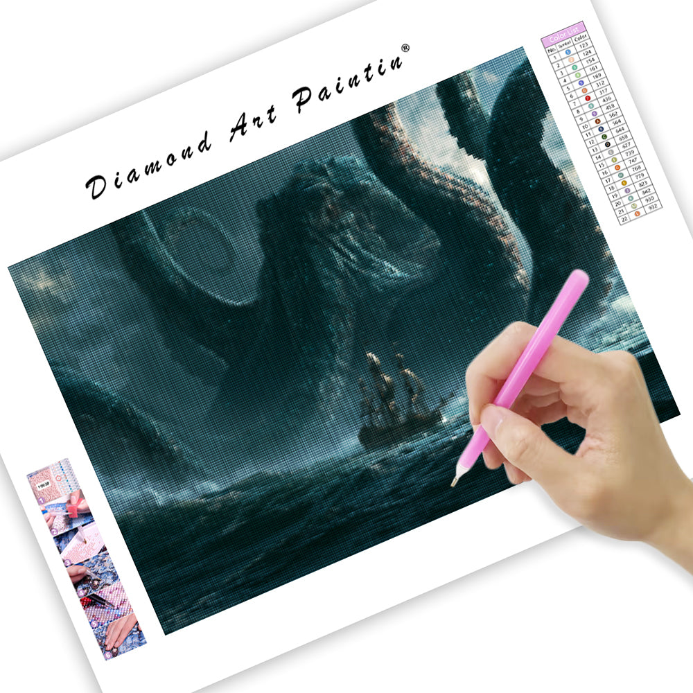 Kraken reser sig - Diamantmålning