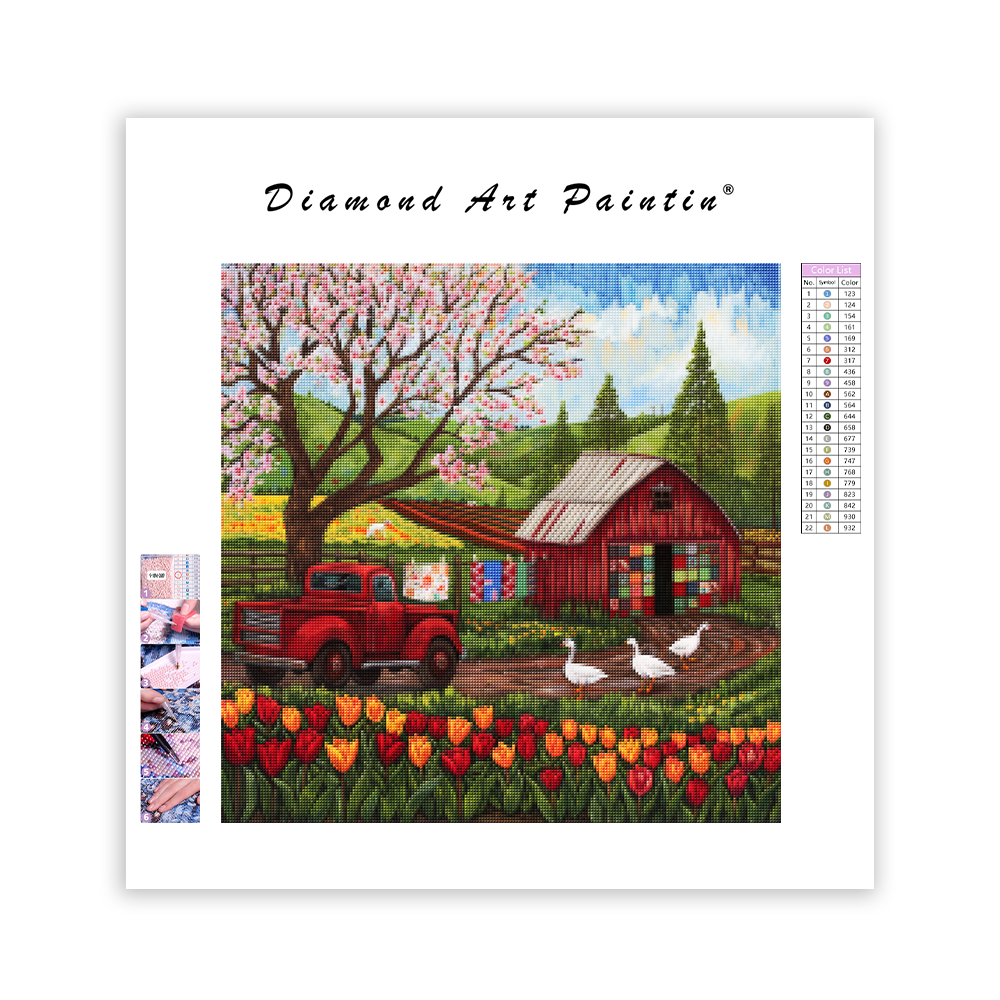 Quilt Farm - Diamantmålning