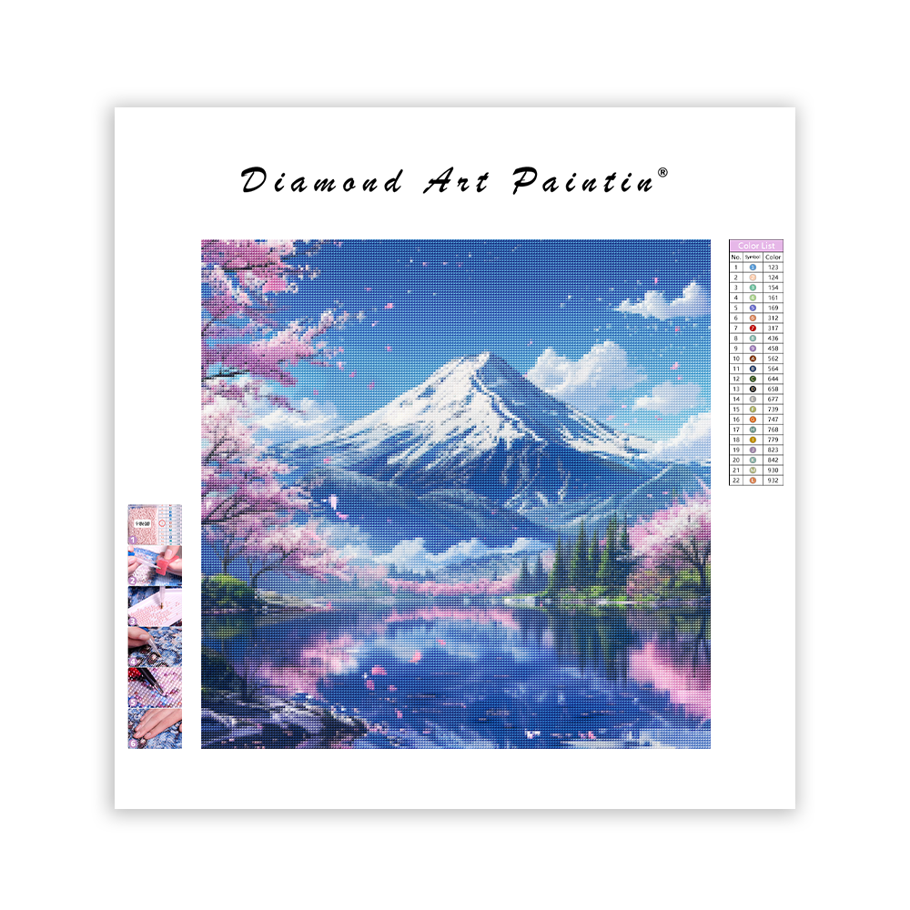 Vrcholy Blossom Valley - Diamantmålning