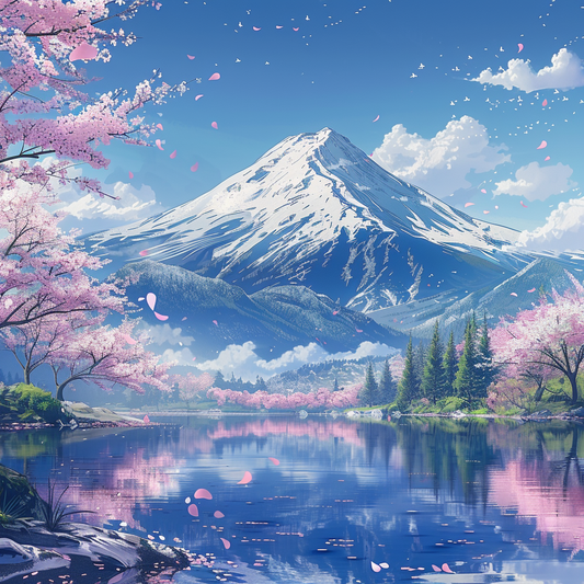 Vrcholy Blossom Valley - Diamantmålning