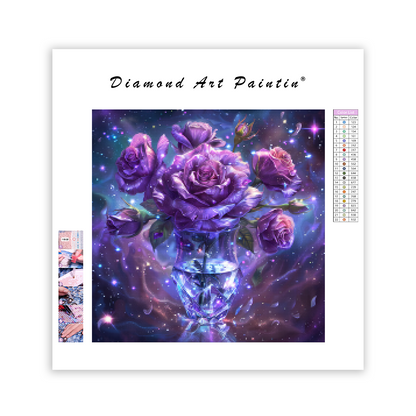 Galaxy Rose – Diamantmålning