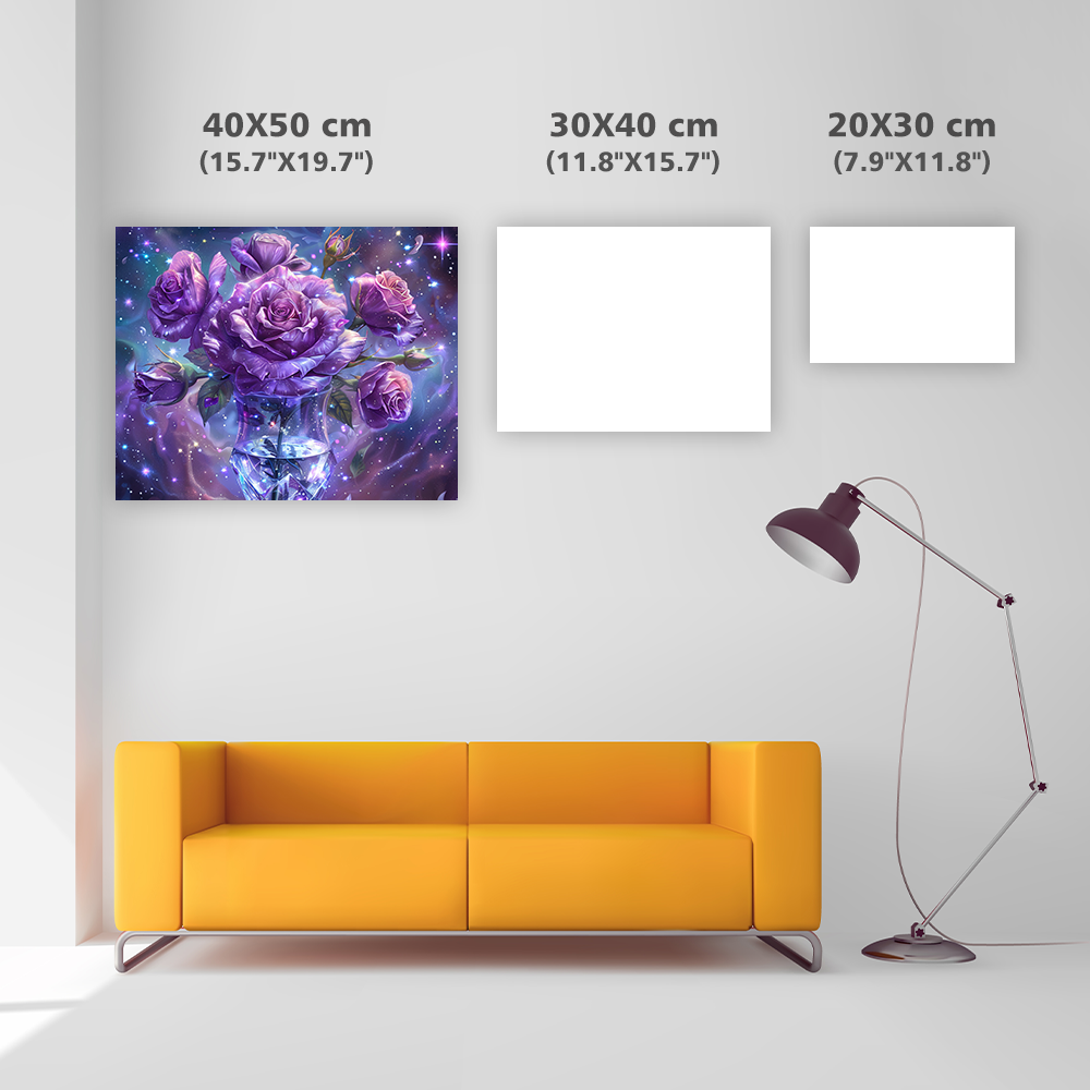 Galaxy Rose – Diamantmålning