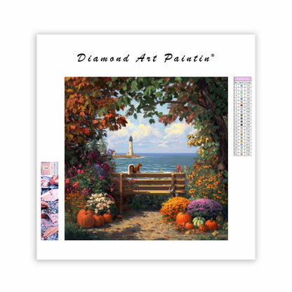 Höstkustlinje - Diamantmålning