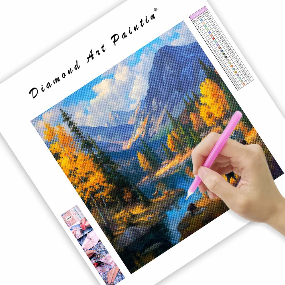 Höstbergssjö - Diamantmålning