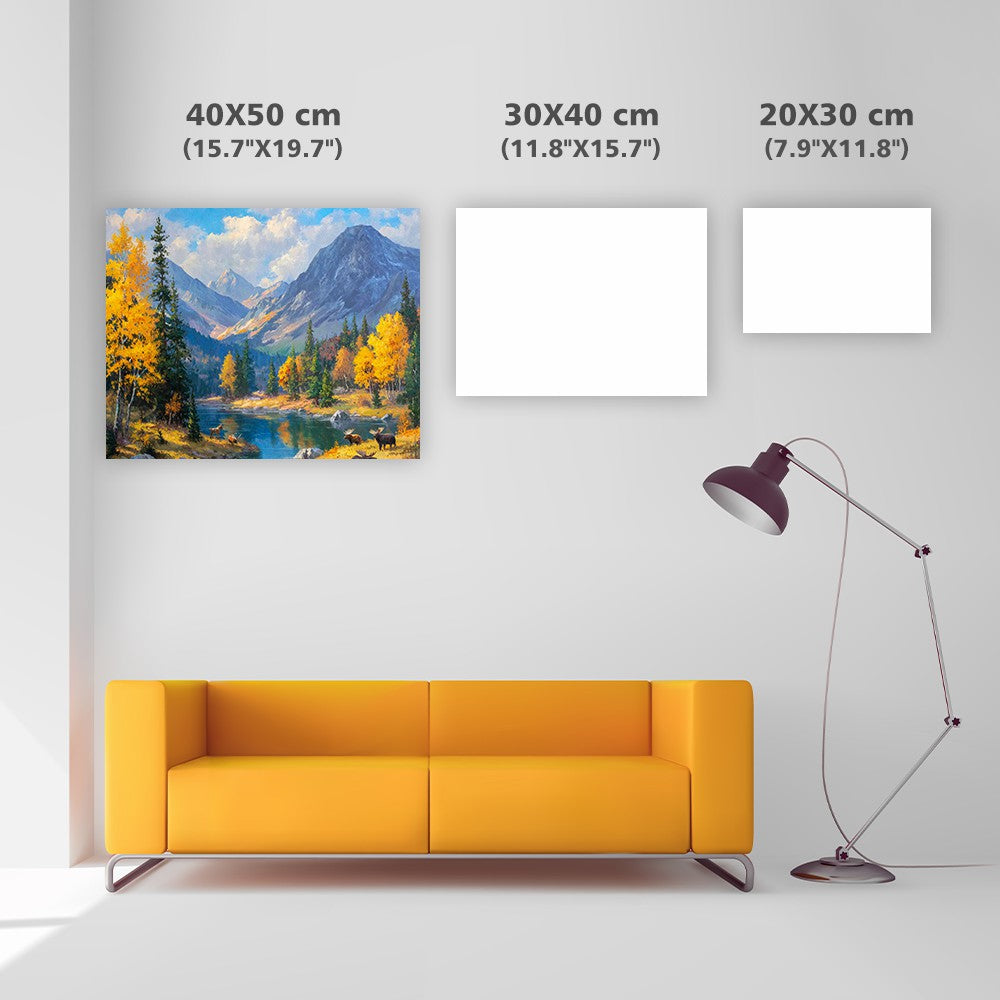 Höstbergssjö - Diamantmålning