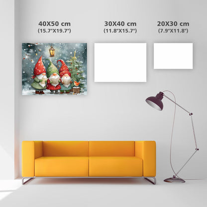 Julsångare - Diamantmålning