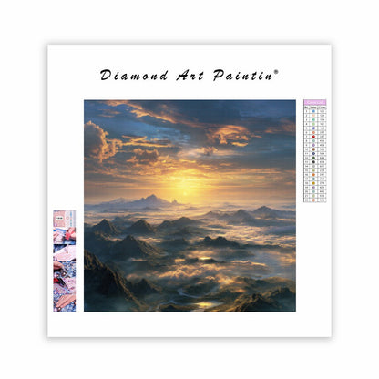 Molnhorisont - Diamantmålning