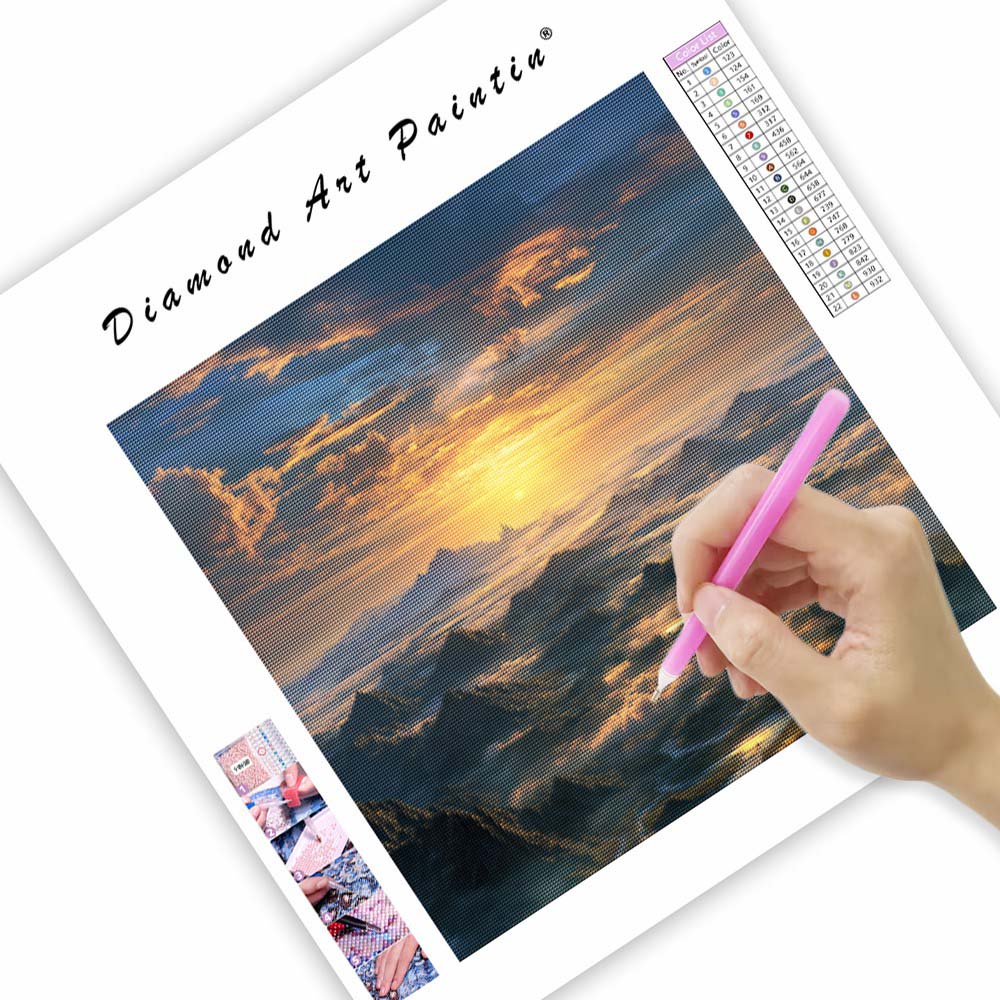 Molnhorisont - Diamantmålning