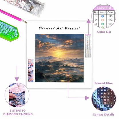 Molnhorisont - Diamantmålning