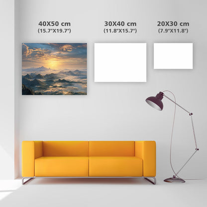 Molnhorisont - Diamantmålning