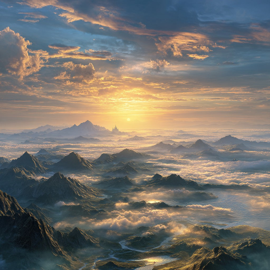 Molnhorisont - Diamantmålning