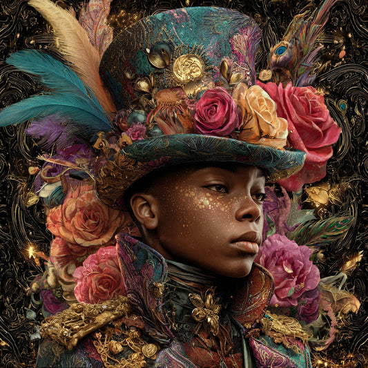 Färgglad melodi - Diamantmålning