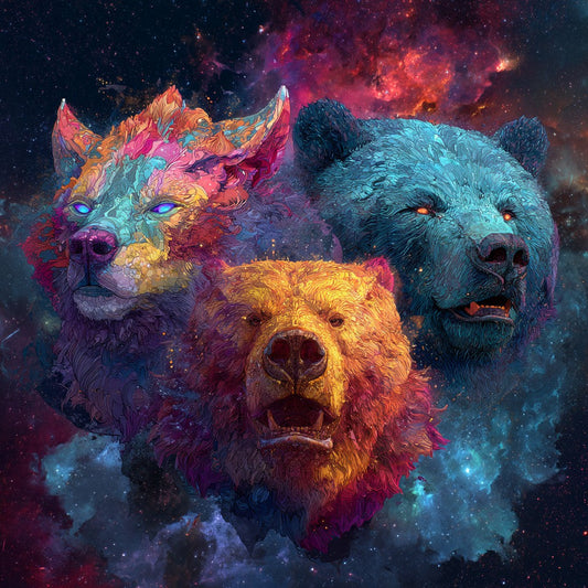 Kosmiska jägare - Diamantmålning