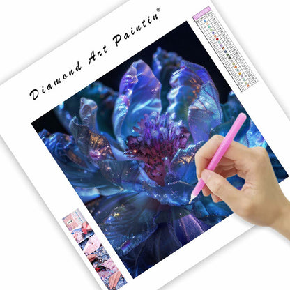 Kristallblom - Diamantmålning