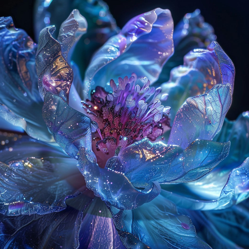 Kristallblom - Diamantmålning